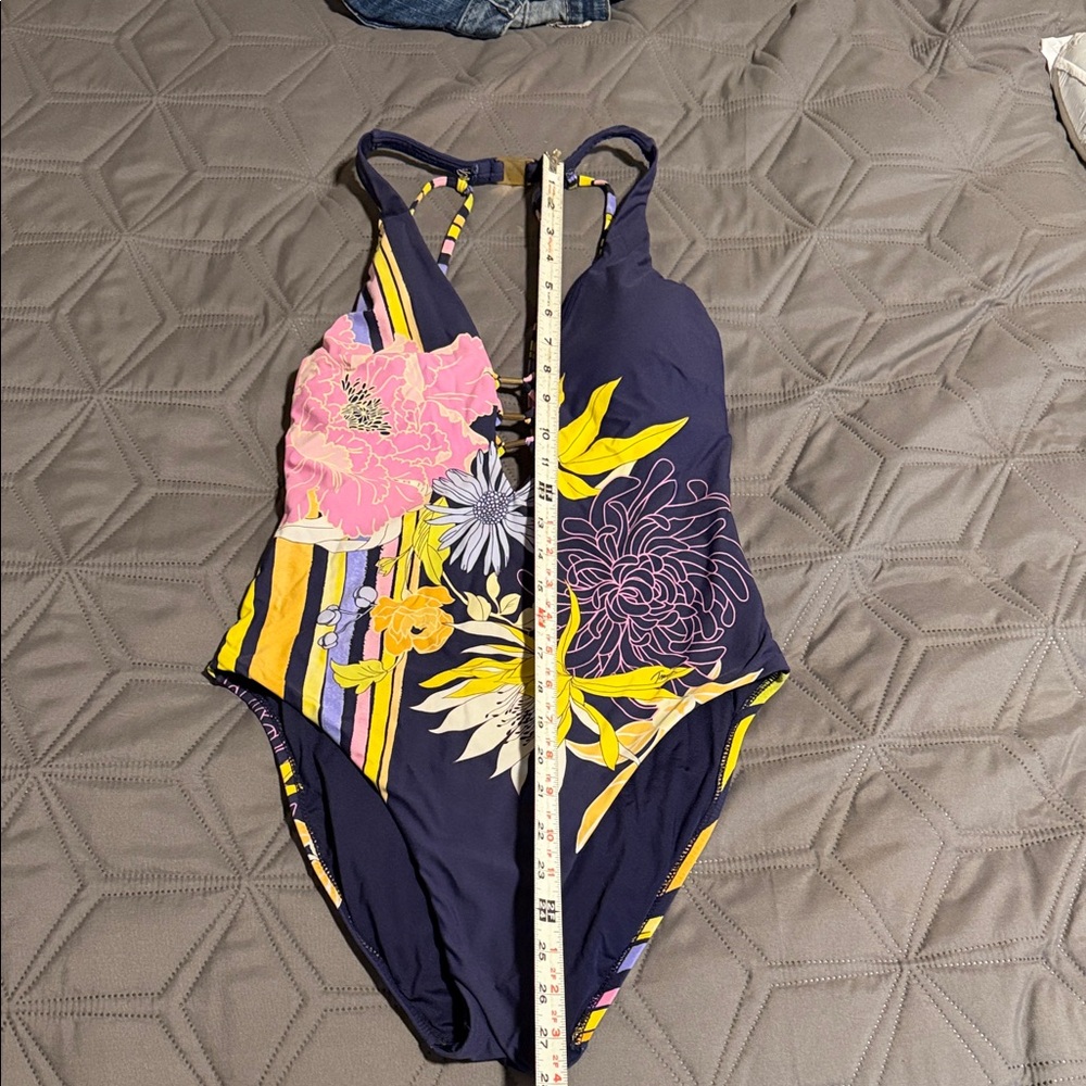 Trina Turk Floral One-Piece Swimsuit
